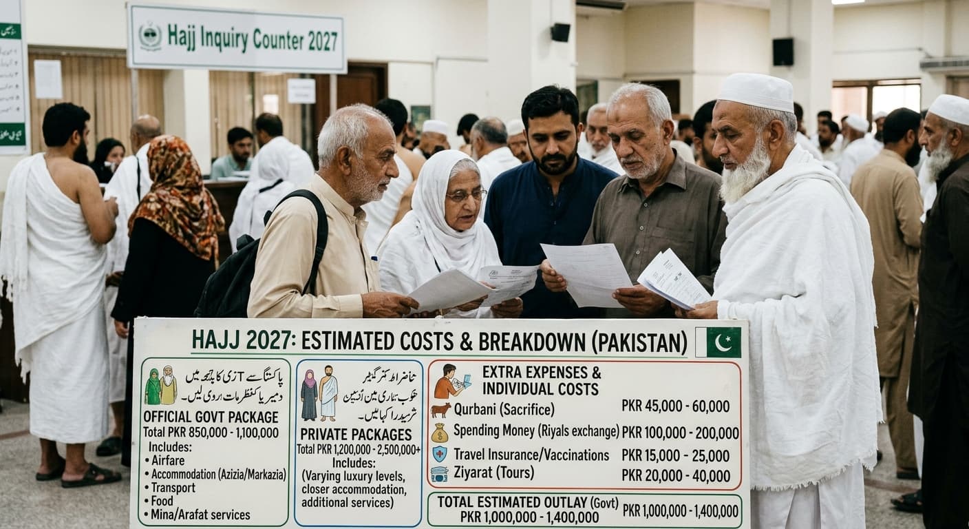 How Much Does Hajj 2027 Actually Cost in Pakistan?