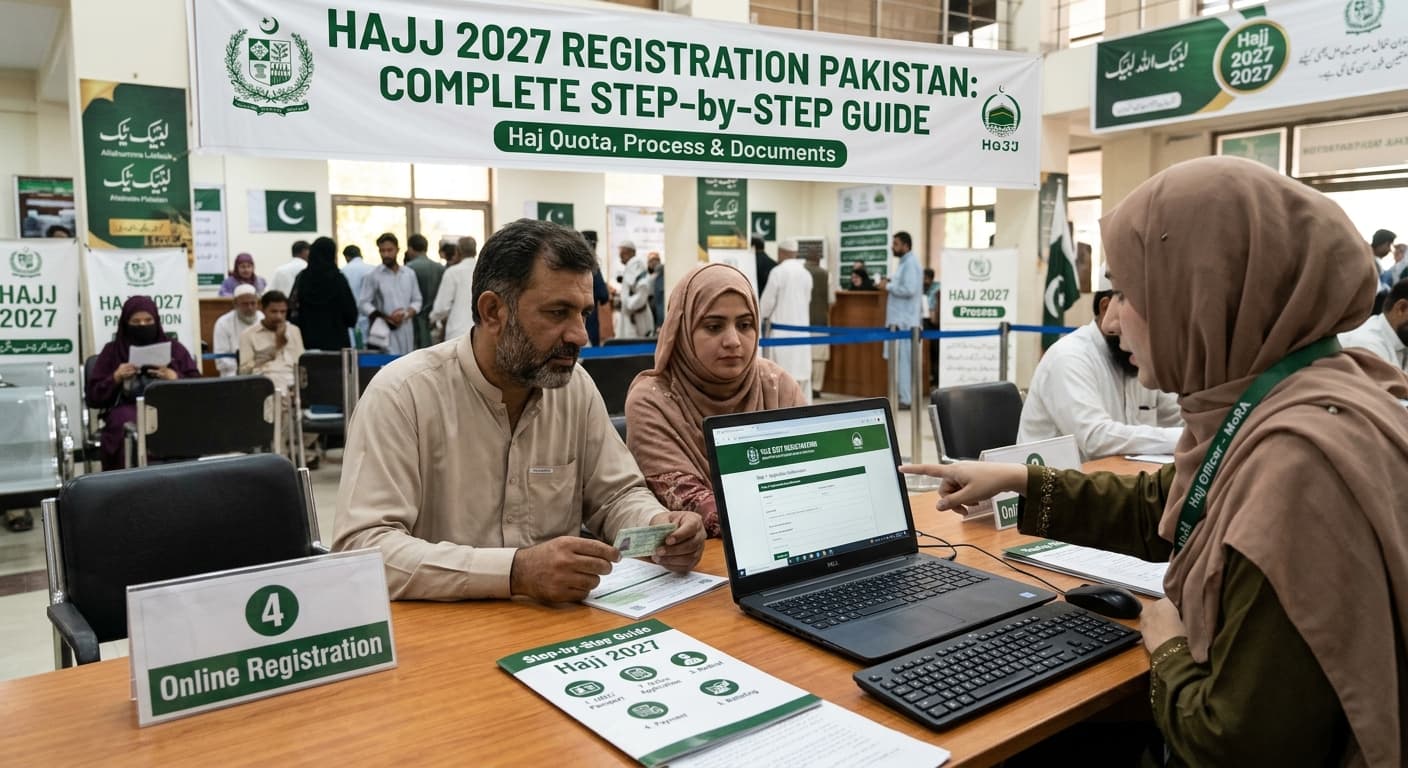 How to Register for Hajj 2027 in Pakistan Complete Step-by-Step Guide
